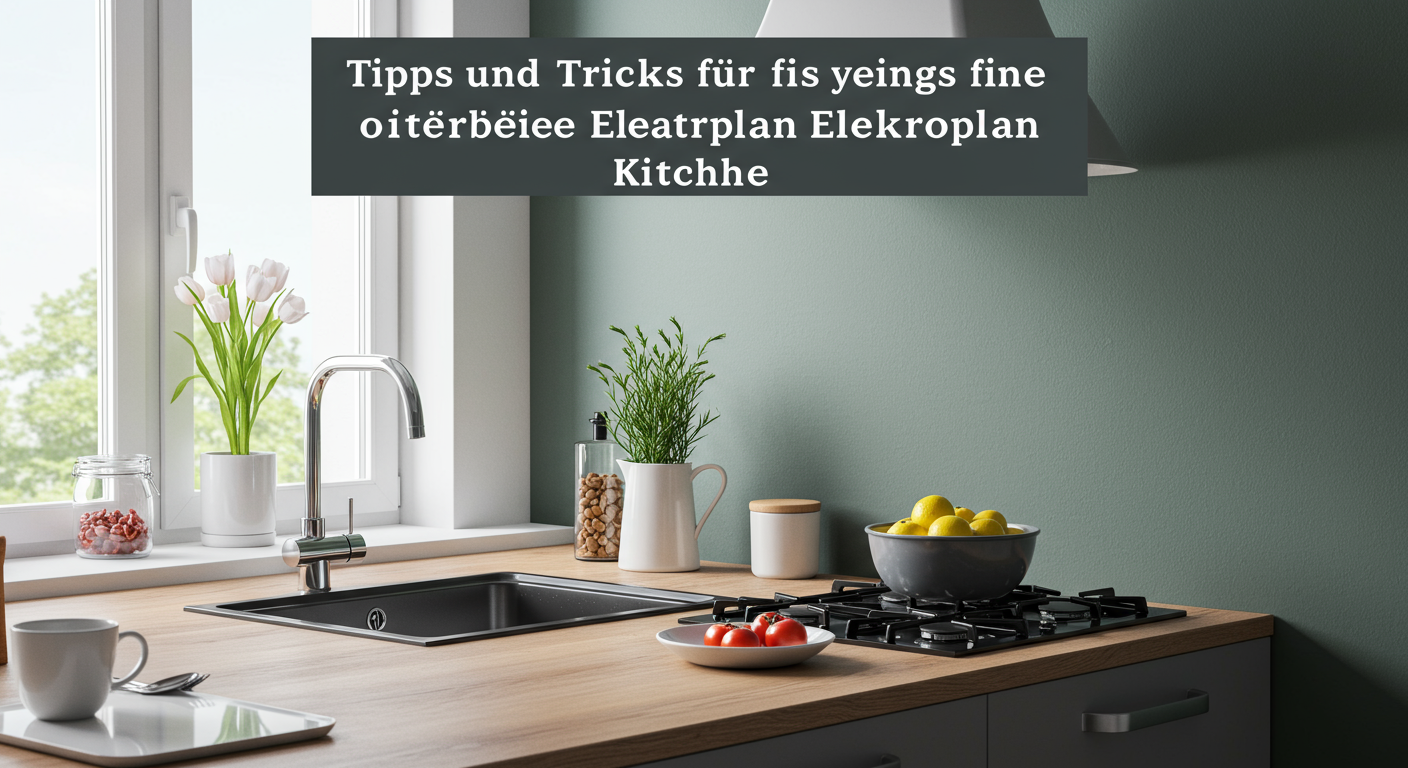 Tipps und Tricks für eine optimale Elektroplan Küche